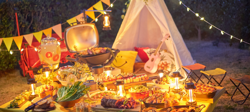 春のランチ ディナービュッフェ Girl S Camping 3月19日 5月30日 お台場のホテルなら ヒルトン東京お台場