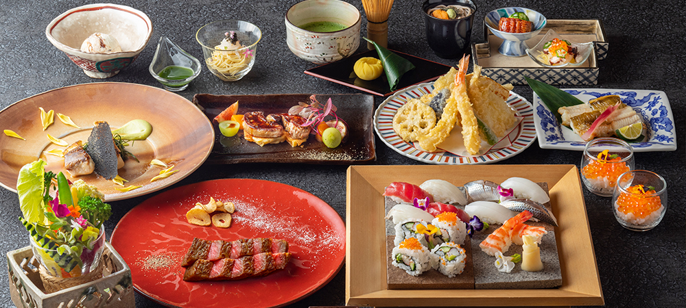 日本料理「さくら」鉄板焼×日本料理ふたりのプリフィックスコース