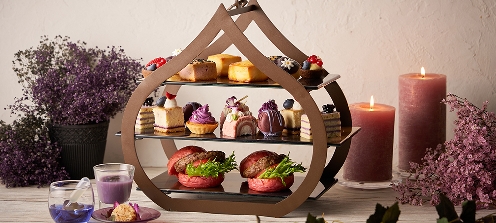 9月1日 10月31日 季節のアフタヌーンティー Fleur De Femme 綺麗な花には棘がある お台場のホテルなら ヒルトン東京お台場