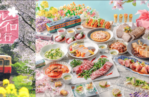 春の日本列島を旅するように味わい尽くす！『ハルイロ紀行』～ランチ＆ディナービュッフェ with ストロベリースイーツ～