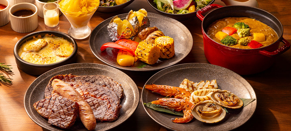 BBQテラス「アブレイズ」1日20名様限定！MEAT LOVER PLAN（ミートプレート食べ放題）