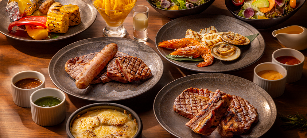 BBQテラス「アブレイズ」～目の前に広がる絶景と選べるBBQコース～