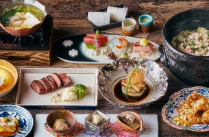 四季折々の食材を取り入れた会席ディナー『琴平(ことひら)~冬彩会席~』