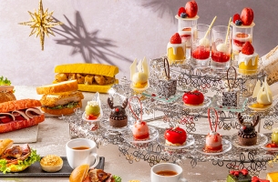 特別な冬を彩る華やかな「ウインターホリデー アフタヌーンティー」