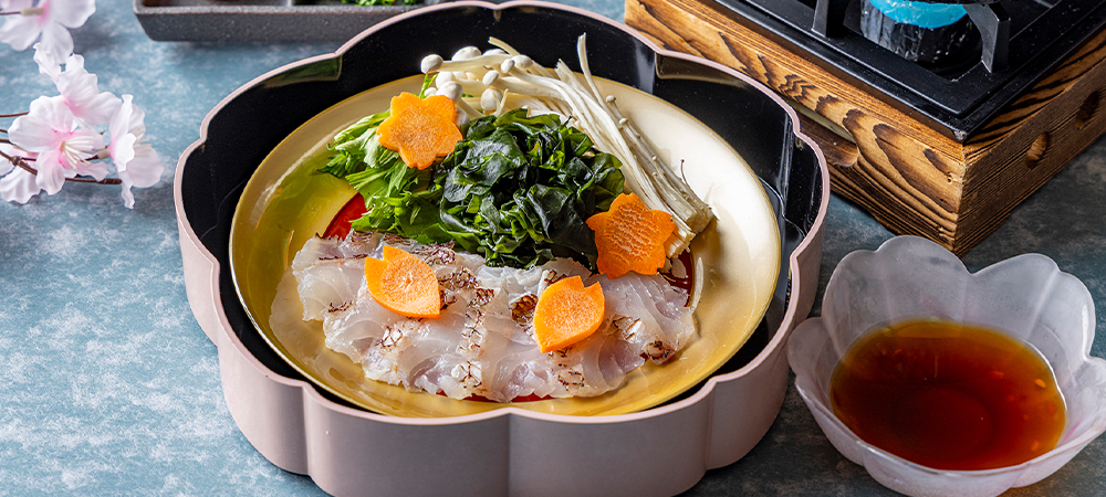 四季折々の食材を取り入れた会席ディナー『琴平（ことひら）～春彩会席～』