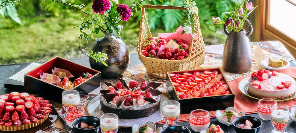 日本料理「さくら」~和×いちご デザートビュッフェ~