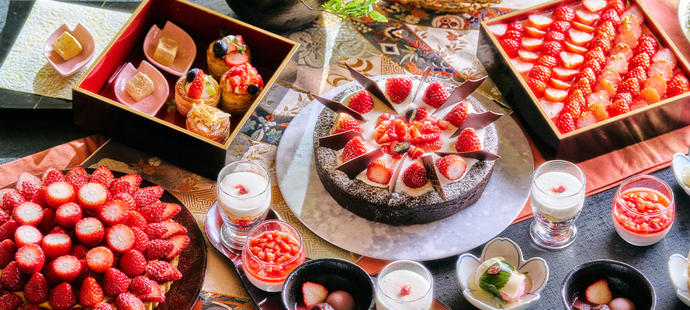 日本料理「さくら」~和×いちご デザートビュッフェ~