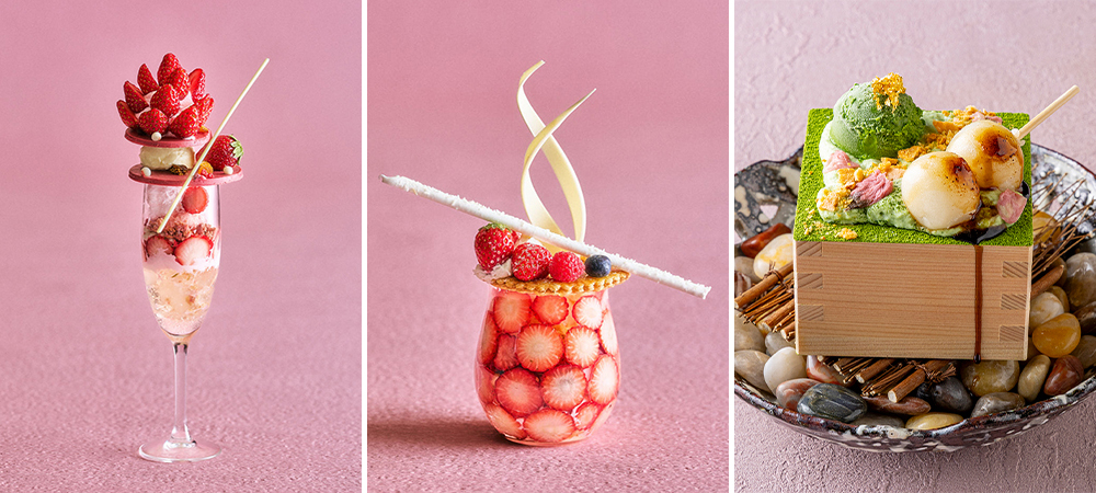 日本料理「さくら」で楽しむ和の喫茶スペシャルパフェ&ケーキセット