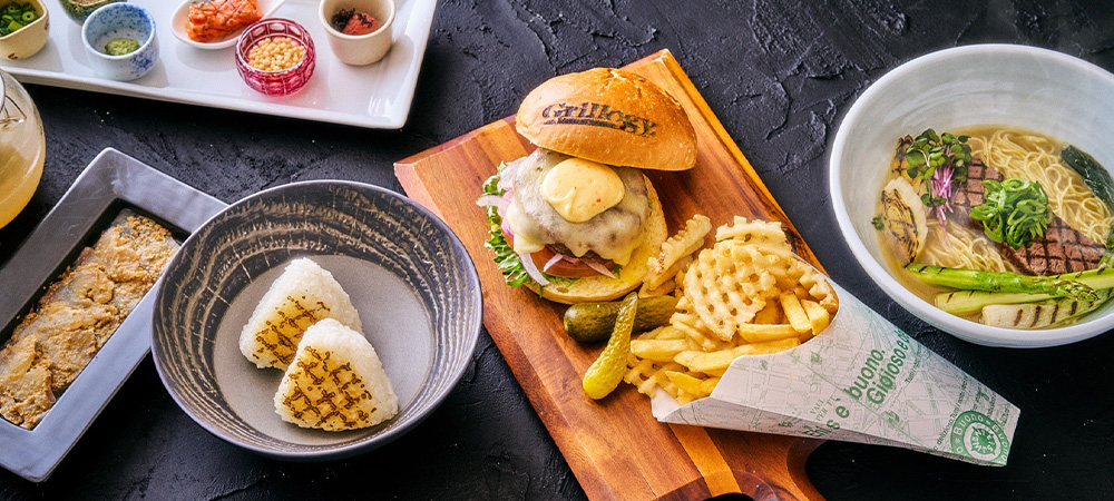 Grillogy ナイトメニュー~ラーメン・ハンバーガー・お茶漬け~