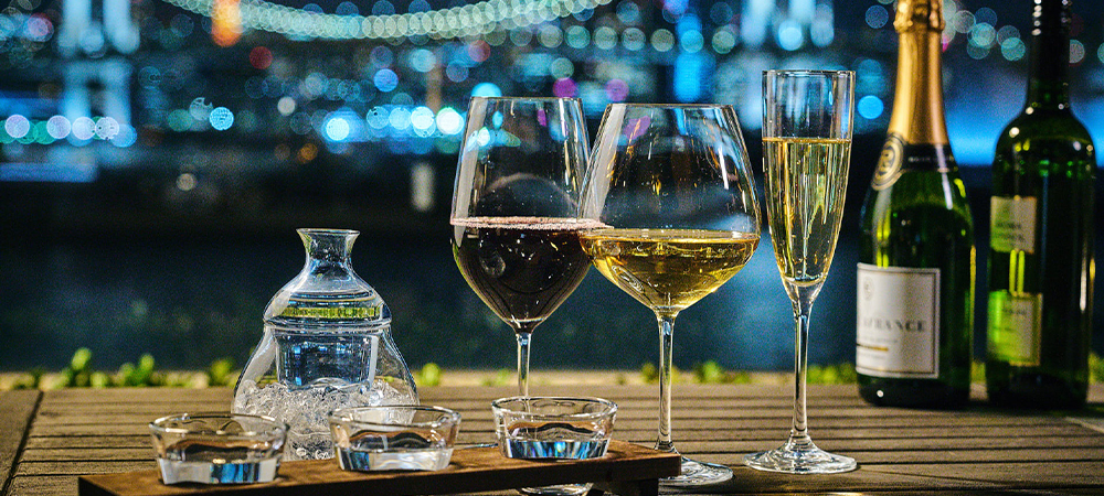 日本料理「さくら」テラス限定活伊勢海老やTボーンステーキを味わう炭火焼ペアコース