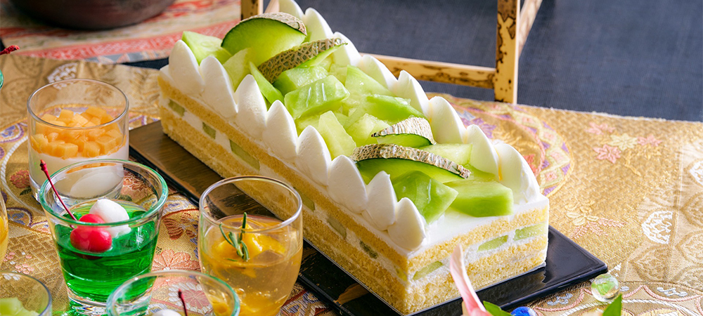 日本料理「さくら」～和×メロン＆マンゴー デザートビュッフェ