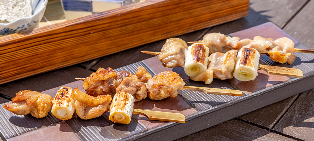 日本料理「さくら」平日ランチ限定青空のもと、屋外テラス席で楽しむ「極上・炭火焼きランチプラン」