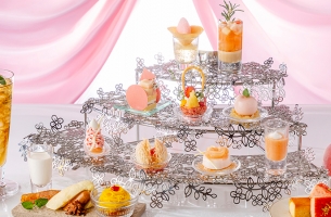 甘く薫る桃の魅力を味わい尽くす 夏限定の「ピーチ アフタヌーンティー」