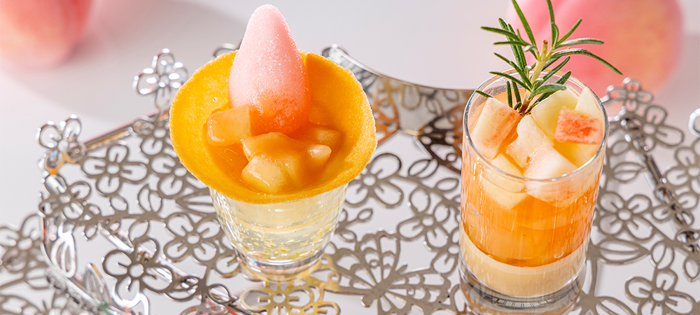 甘く薫る桃の魅力を味わい尽くす 夏限定の「ピーチ アフタヌーンティー」
