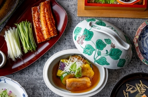 四季折々の食材を取り入れた会席ディナー『琴平（ことひら）～清流会席～』