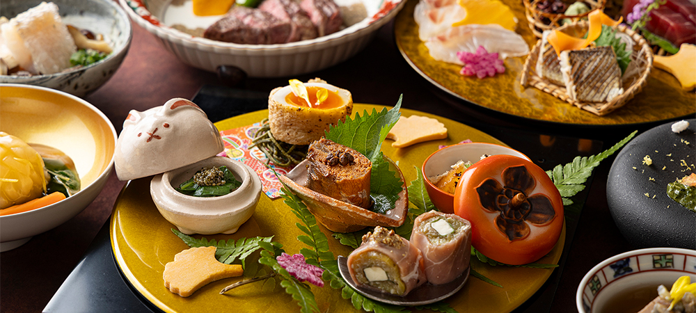 四季折々の食材を取り入れた会席ディナー『琴平(ことひら)~秋彩会席~』