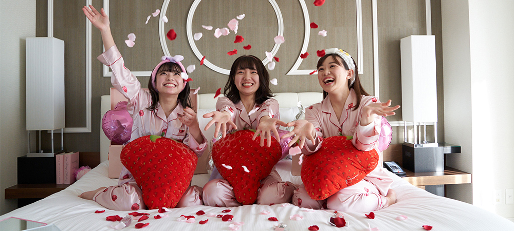  Strawberry Stay ／アフタヌーンティー＆朝食付き～いちご尽くしのスペシャルルームを満喫！～
