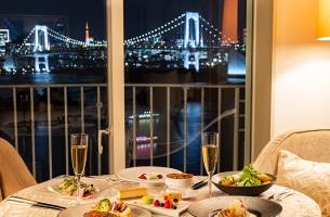 【夕・朝食付】2023 レインボークリスマス★inお台場期間：2023年12月23日・12月24日