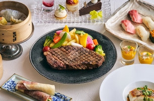 【5つの美食をプライベート空間で】THE SELECTION（インルームディナー＆朝食ビュッフェ）