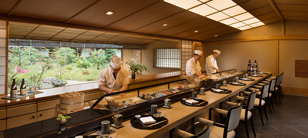 日本料理「さくら」寿司カウンター